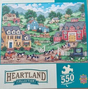 550 Piece Country Heartland Jigsaw Puzzle Bonnie White